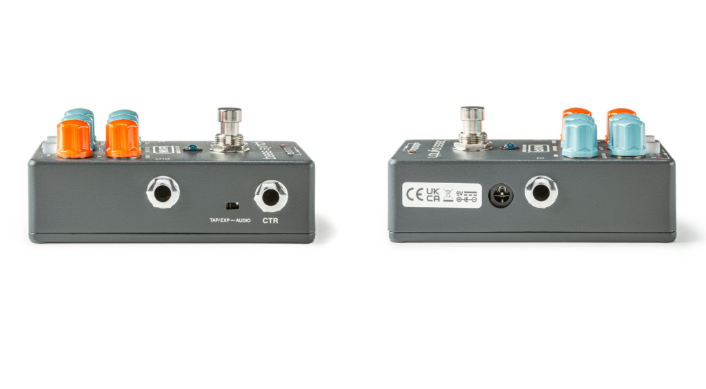 Anschlüsse des Bass Synth Pedals