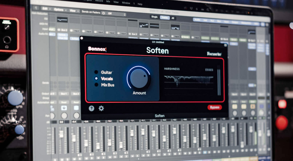 Sonnox Soften wurde zusammen mit Focusrite entwickelt