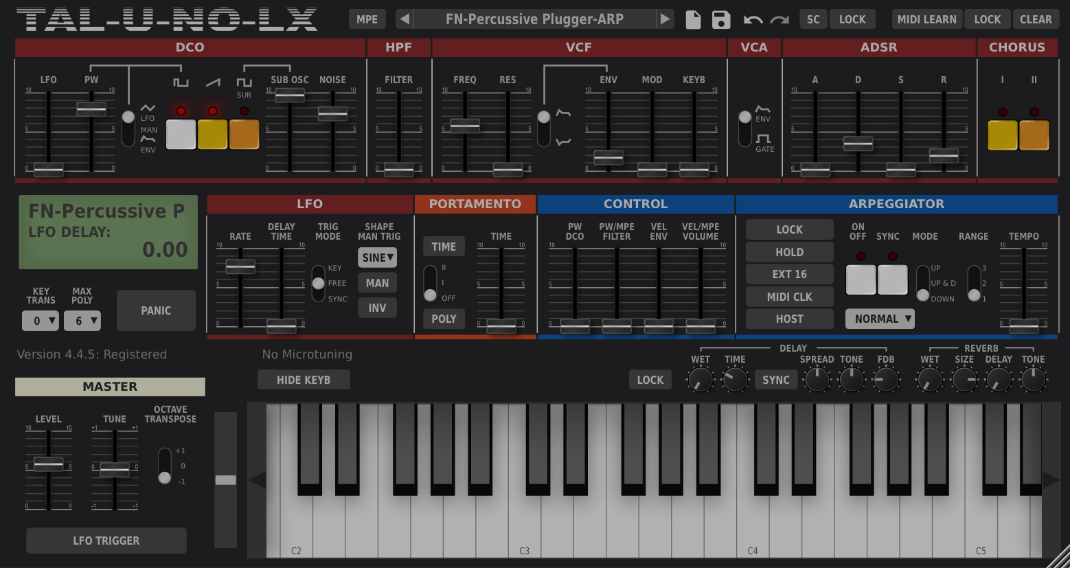 TAL-U-NO-LX Synth
