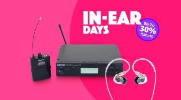 In-Ear Days 2025 bei Thomann: In-Ear-Monitoring-Upgrade jetzt mit satten Rabatten!