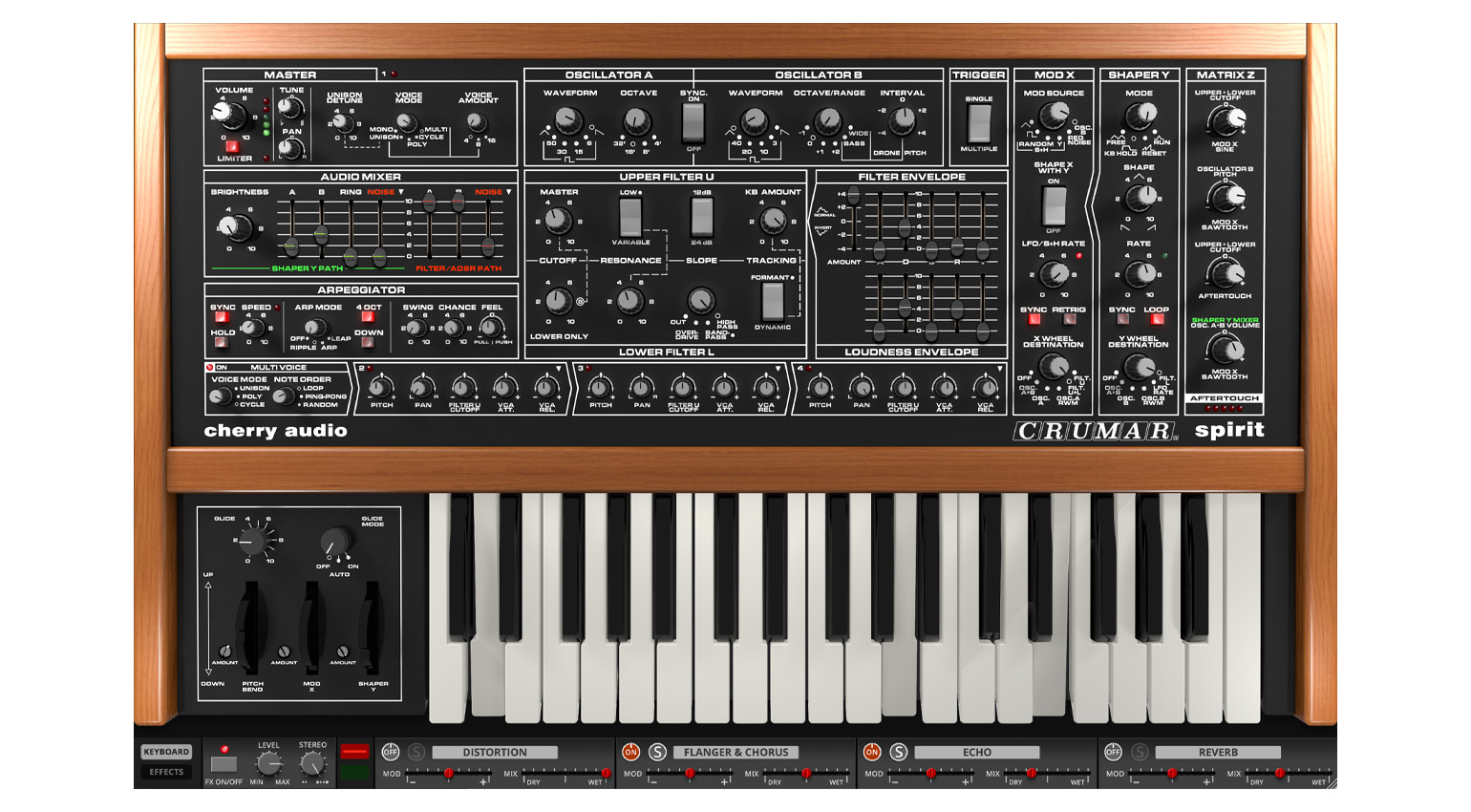 Cherry Audio Crumar Spirit