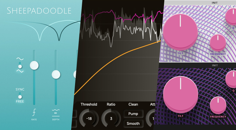 Sheepadoodle, ZL Compressor, TilQ - 3 Freeware Plugins