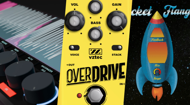 Massimizer, Overdrive, Rocket Flanger - 3 Freeware Plugins