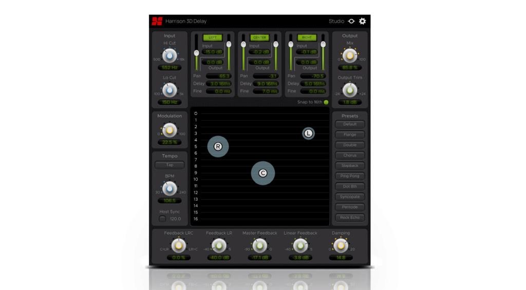 Harrison 3D Delay