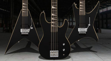 Jackson Guitars hat seine Pro Plus Pure Metal-Serie um eine Warrior-, eine King V- und ein Concert Bass-Modell erweitert!