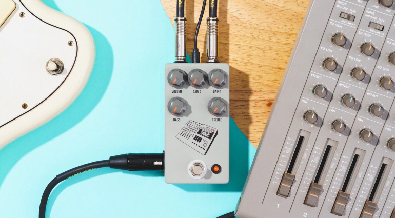 JHS Pedals 424 Gain Stage: Portastudio-Pedal mit LoFi-Vibes!