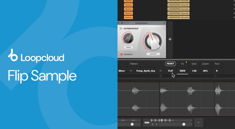 Loopcloud Flip Sample bringt frische Variationen in deine Tracks