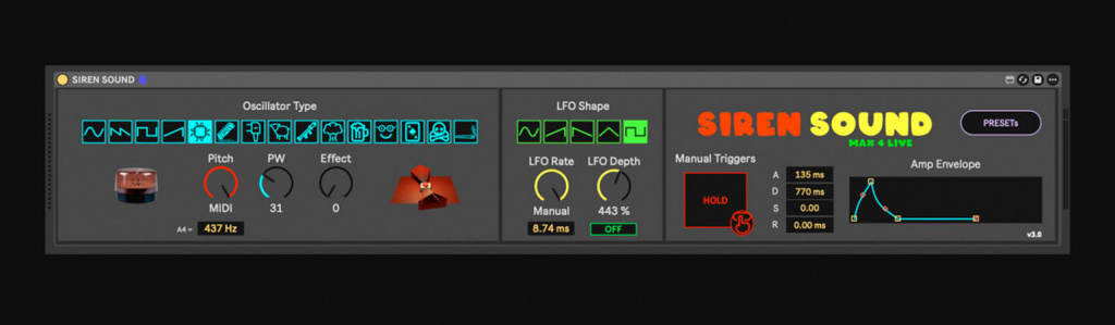 Wavefront Insurgency Siren Sound 3.0