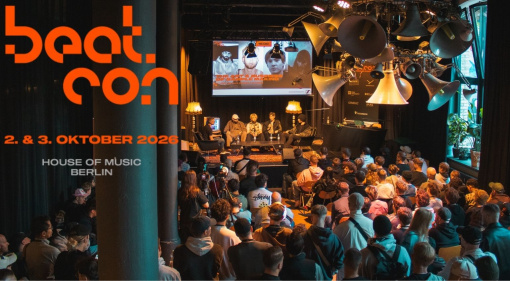 Beatcon 2026: Hip-Hop-Produzenten treffen sich Anfang Oktober in Berlin
