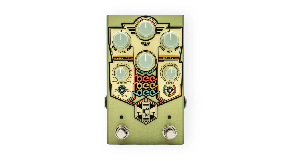 Das Beetronics Bee Bee Dee ist das wohl hübscheste Pedal auf dem Markt, doch kann das analoge Delay auch klanglich überzeugen?