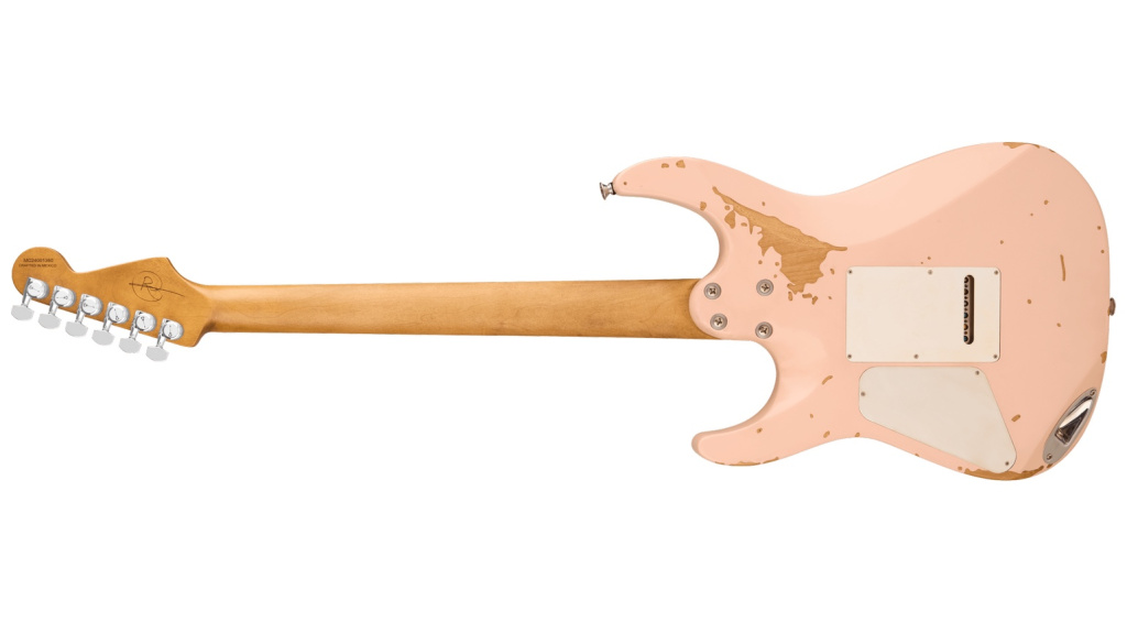 Die Charvel Rick Graham Signature Pro-Mod ist ein echter Hingucker! Die Gitarre vereint klassische Designelemente mit modernster Spieltechnik.