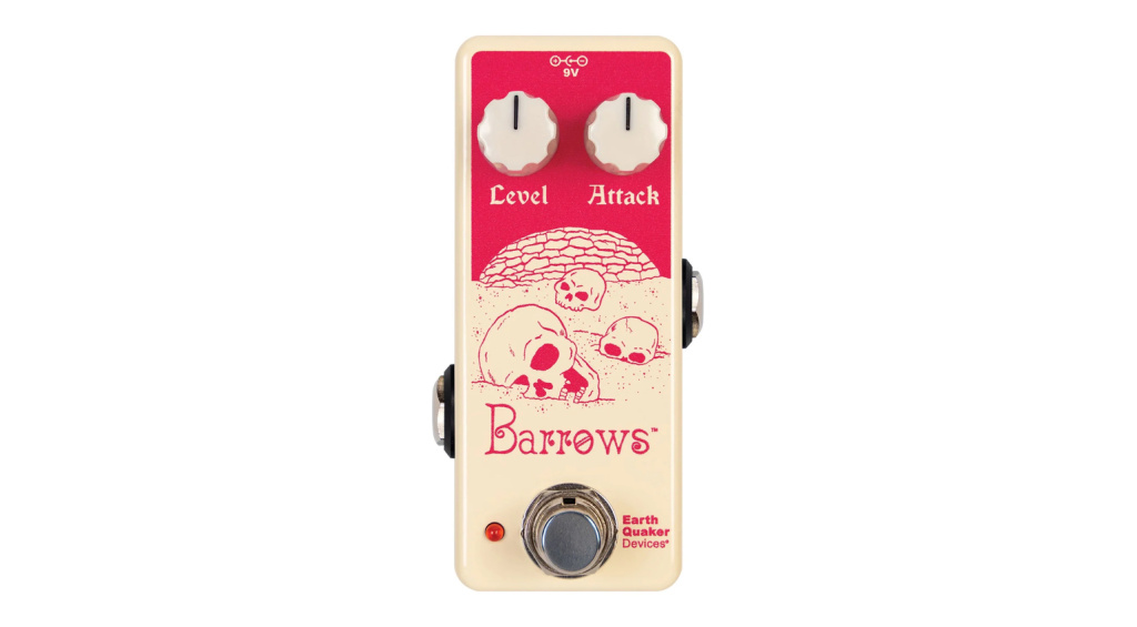 Der Barrows Fuzz Attacker von EarthQuaker Devices attackiert bin Vintage-Fuzz-Tönen und modernen Verfeinerungen.