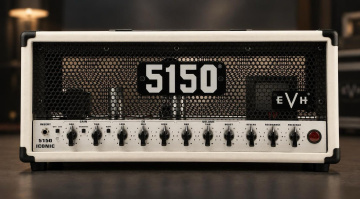 Ab sofort bekommt ihr das EVH 5150 Iconic 15W Serie Topteil auch mit 6L6-Endstufenröhre und in dem schicken Ivory und Black.