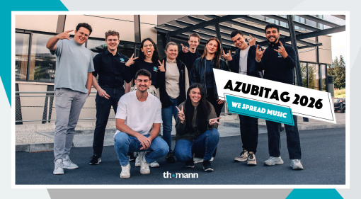 Azubi-Tag 2026 bei Thomann in Treppendorf