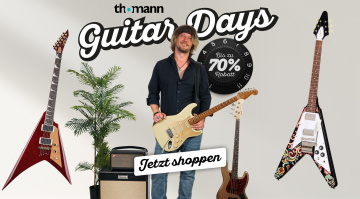 Beste Gitarrenangebote bei den Guitar Days: ESP, Epiphone und Co. mit bis zu 60% Rabatt!