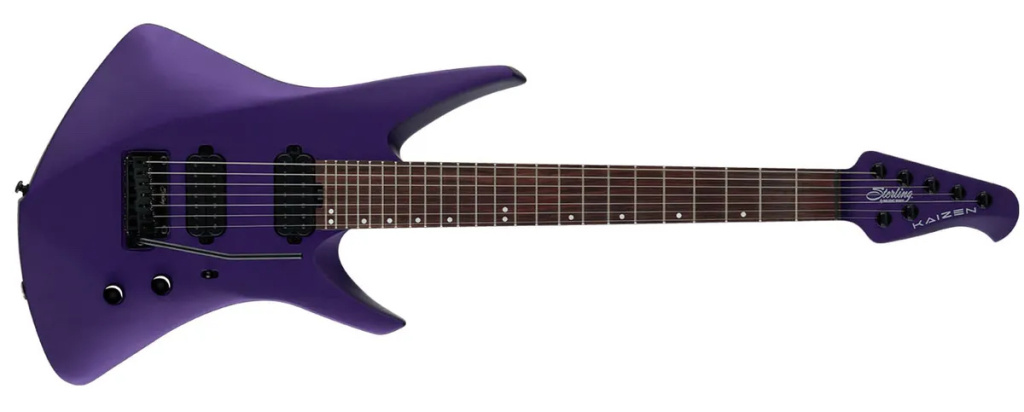Sterling Kaizen 7-Saiter in Firemist Purple Satin