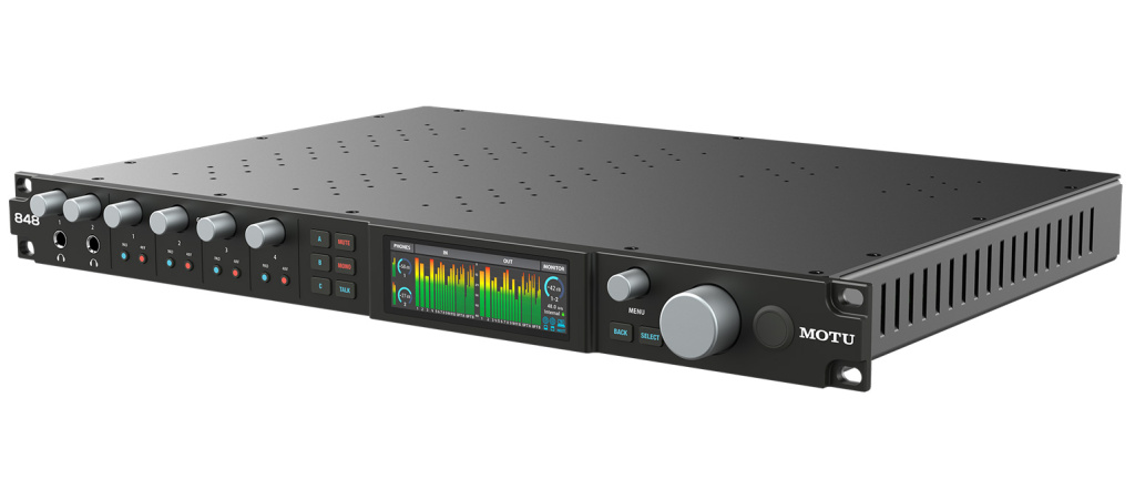 MOTU 848 Audiointerface mit Thunderbolt 4, USB4 und AVB