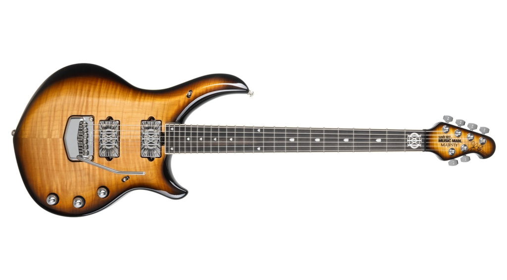 Auch in diesem Jahr bekommt der Dream Theater-Gitarrero seine Music Man John Petrucci BFR Majesty in einer neuen, limitierten Auflage kredenzt.