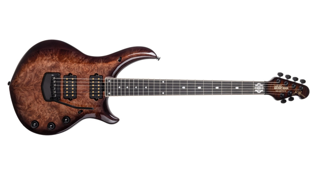 Auch in diesem Jahr bekommt der Dream Theater-Gitarrero seine Music Man John Petrucci BFR Majesty in einer neuen, limitierten Auflage kredenzt.