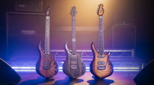 Auch in diesem Jahr bekommt der Dream Theater-Gitarrero seine Music Man John Petrucci BFR Majesty in einer neuen, limitierten Auflage kredenzt.