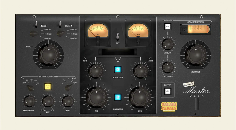 Safari Pedals Noam's Mastering Console