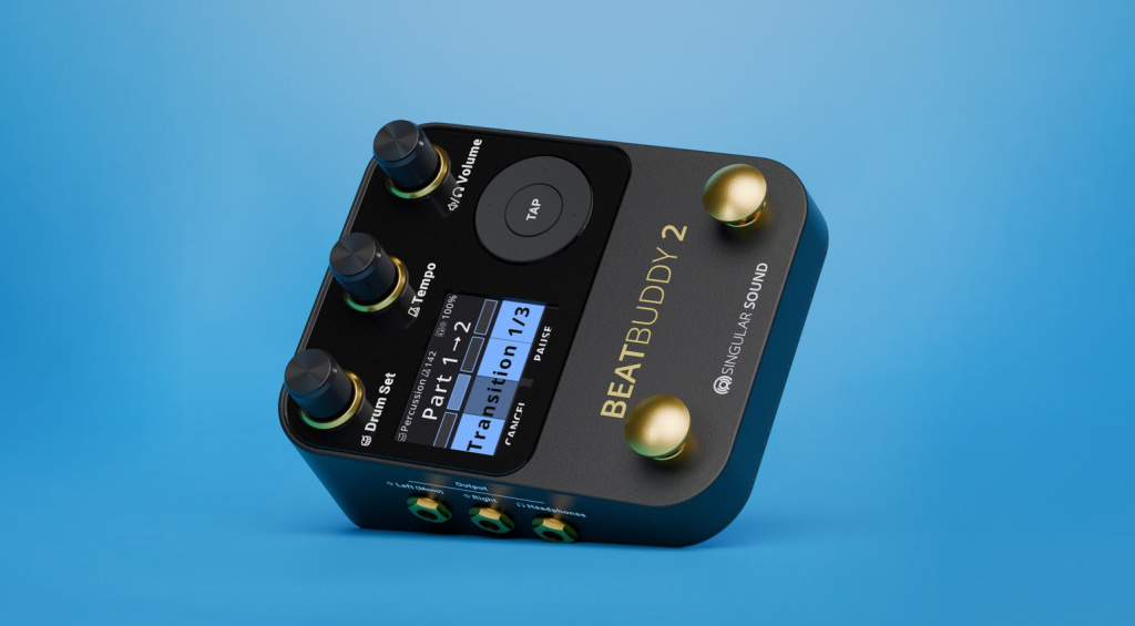 Der neue BeatBuddy 2 bietet im Zusammenspiel mit dem SuperSwitch jetzt noch mehr Kontrolle und ist ein toller Beat-Begleiter für Live-Auftritte.