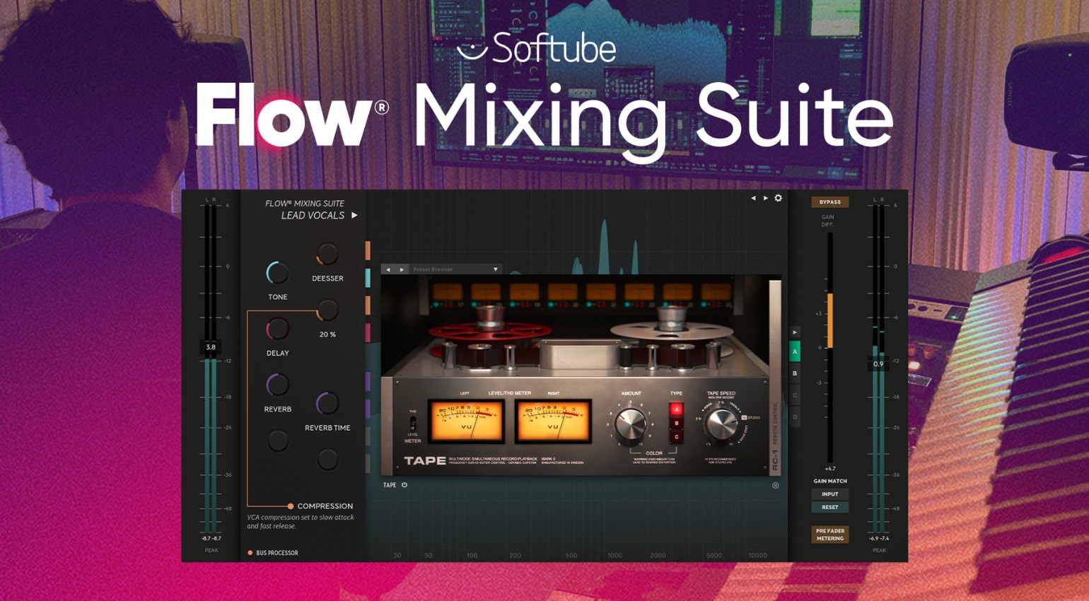 Softube Flow Studio Im Angecheckt Kann Makro Mixing Euren Studio 