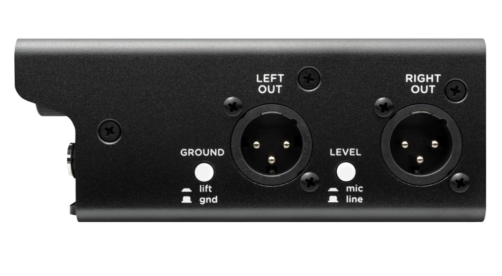 Mit Ground Lift und Pegelwechsler