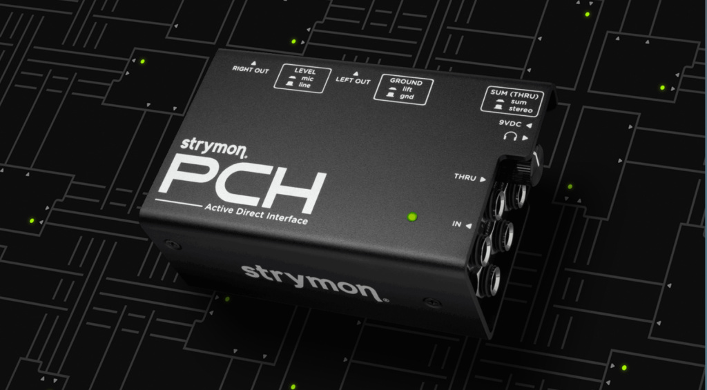 Strymon PCH am Ende der Pedalkette