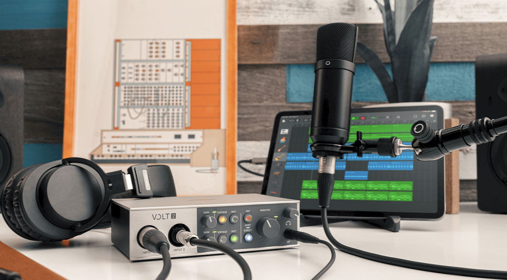 Universal Audio Volt 2 USB Recording Studio 