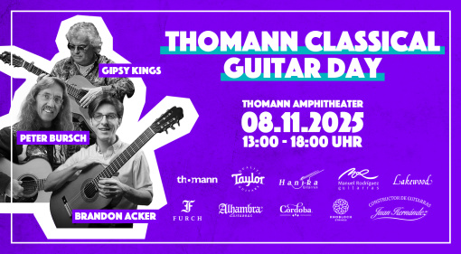 Classical Guitar Day 2025: Die Gipsy Kings live bei Thomann und ein Gewinnspiel!