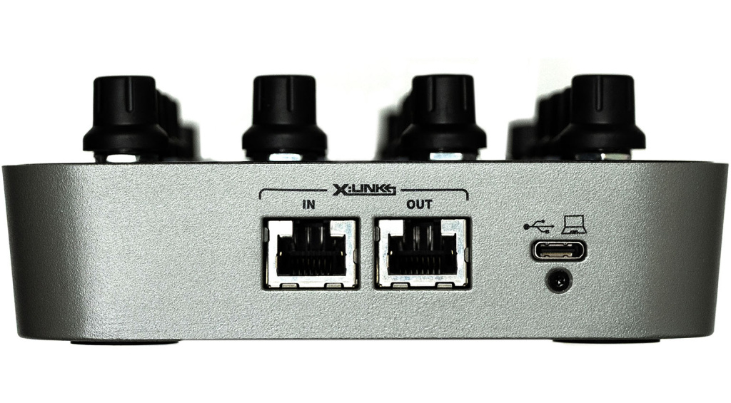 Der Controller verfügt über USB-C- und X:Link-Anschlüsse