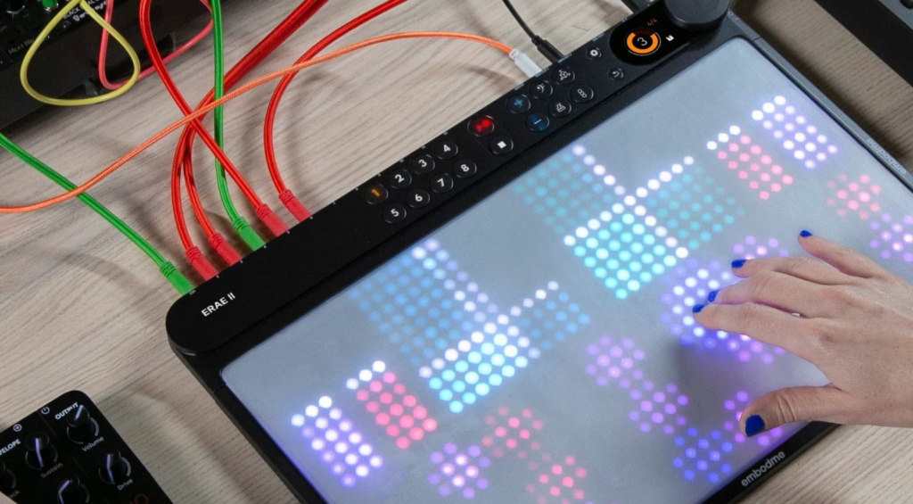 MIDI, CV und USB - hier wird alles kontrolliert