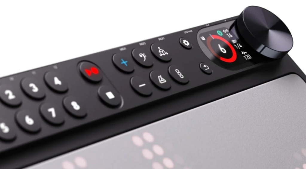 Einige Buttons und Regler dürfen natürlich nicht fehlen