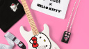 Fender Hello Kitty Fuzz Black: Schwarzer Fuzz und weiße Strat!