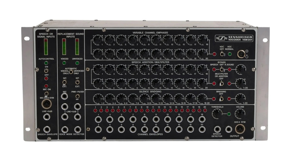 Sennheiser VSM-201 Vocoder von Florian Schneider