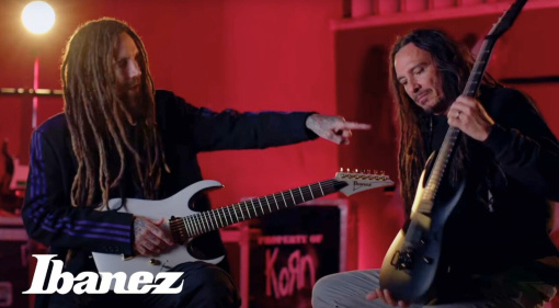 Ibanez K7YIN und K7YANG: Zwei neue Korn-Signatures als 7-Saiter