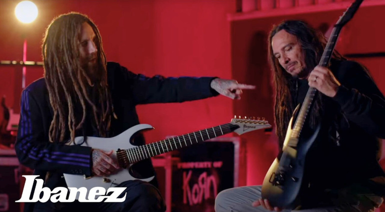 Ibanez K7YIN und K7YANG: Zwei neue Korn-Signatures als 7-Saiter