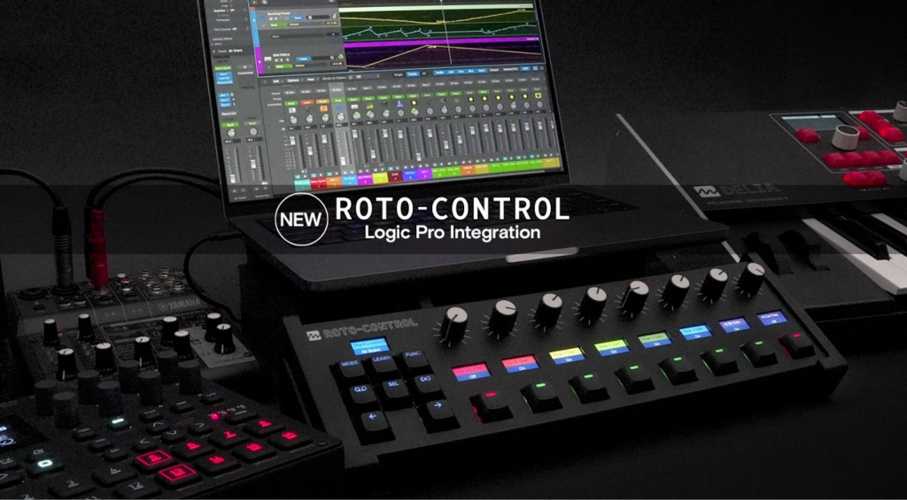 Melbourne Instruments ROTO-CONTROL: Jetzt mit Logic Pro Integration