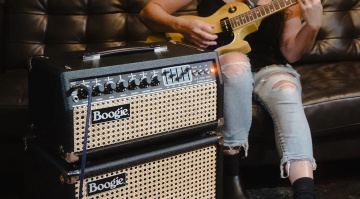 Das Kürzel HRG steht für Hundred-Watt/Reverb/Graphic EQ und beschreibt die Qualitäten des Mesa/Boogie Mark IIC+ HRG Head!