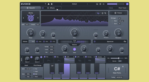 Minimal Audio Evoke