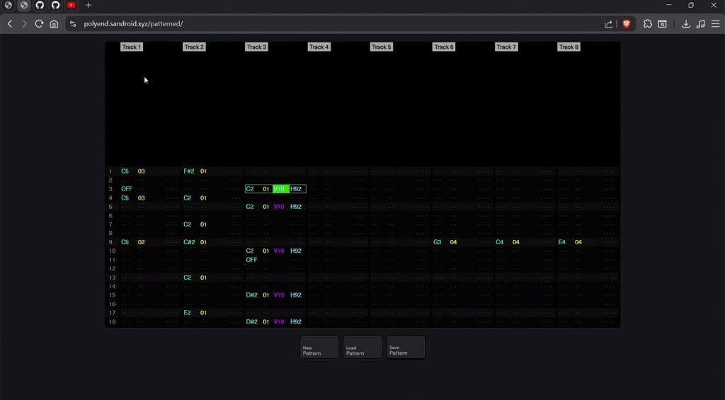 Polyend Tracker lib