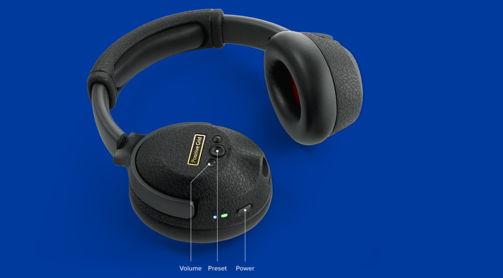 Regler direkt am Kopfhörer