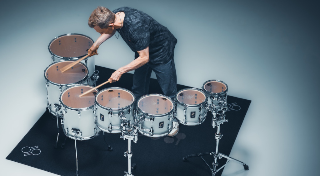 Jost Nickel an den Drums! 