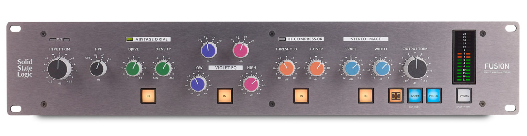 SSL Fusion: Klangfärber für das Veredeln von Aufnahmen, Mixen und einzelnen Spuren