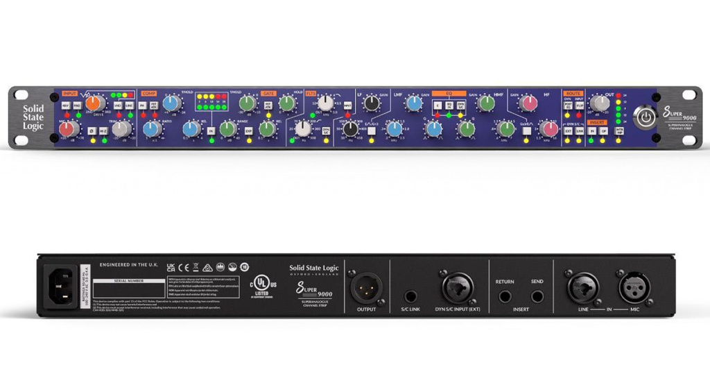 Vorder- und Rückseite des Channelstrips