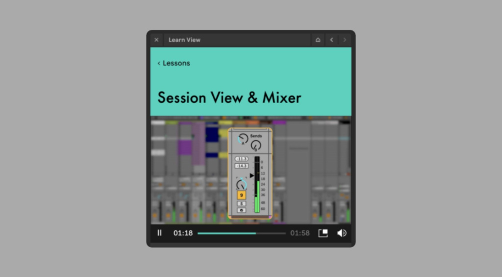 Ableton Live 12.4 Lessons