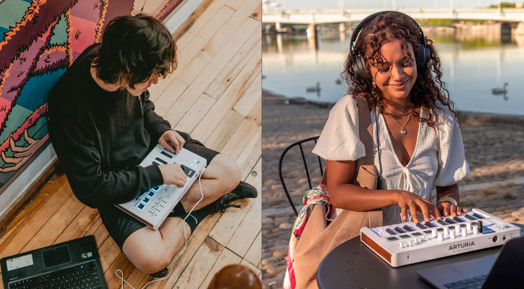 Kompakte Controller wie Arturia MiniLab 3 sind für Laptop-Producer eine perfekte Ergänzung