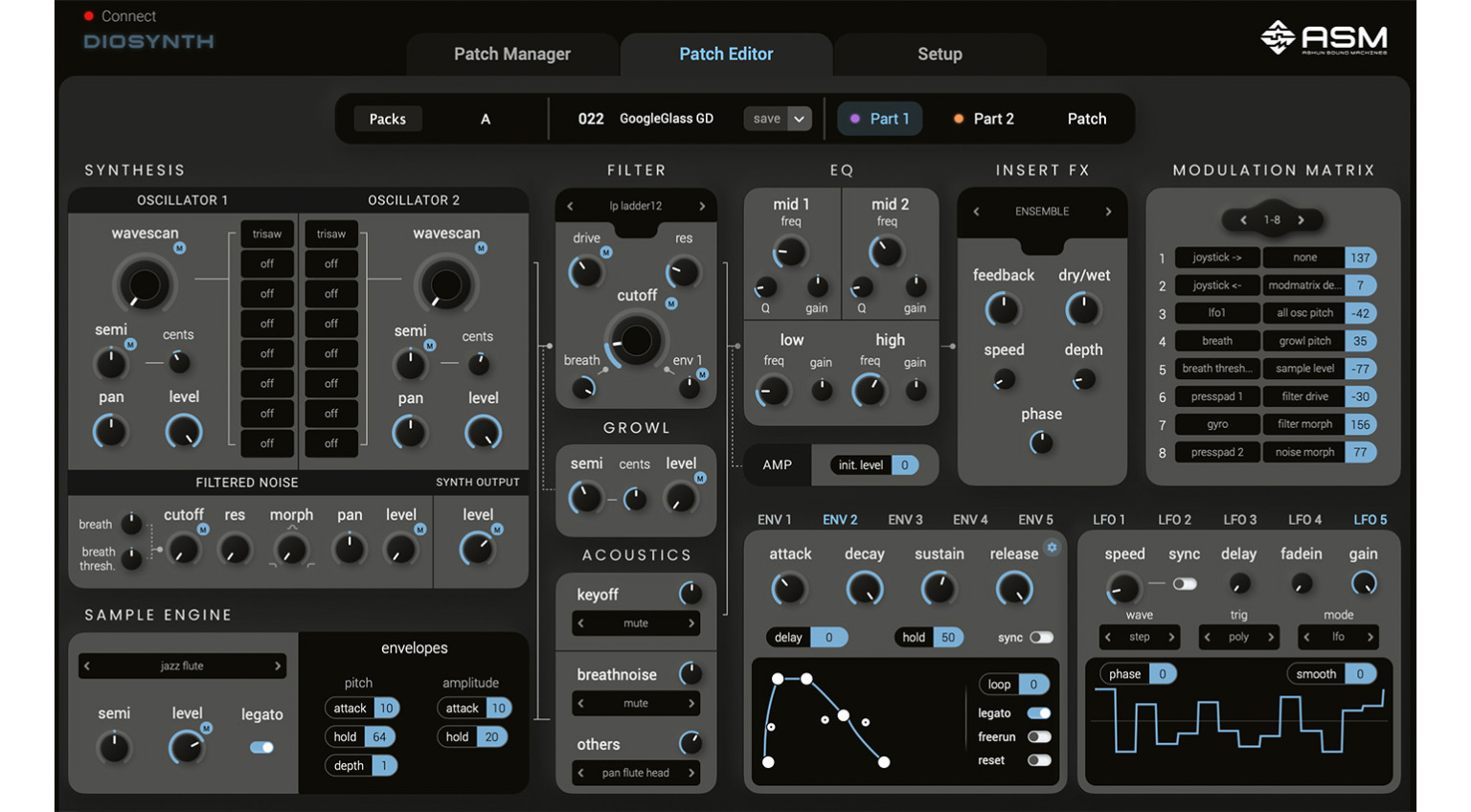 ASM Diosynth Wind Synthesizer: Jetzt verfügbar!