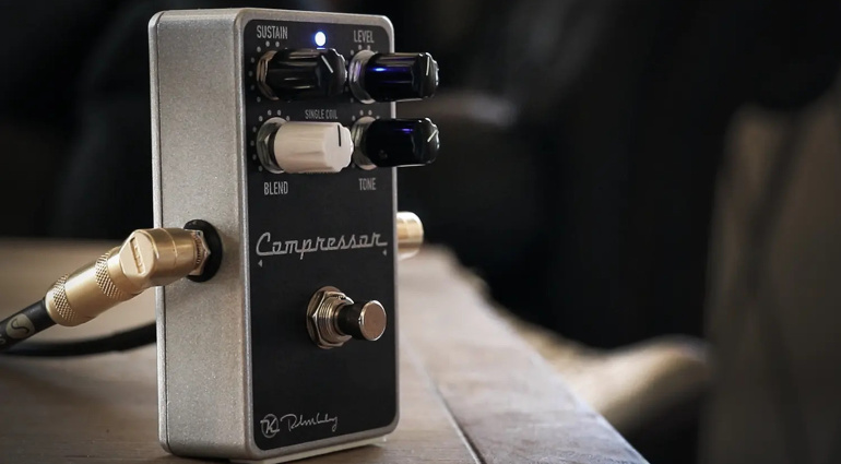 Kompressor-Pedale für E-Gitarre